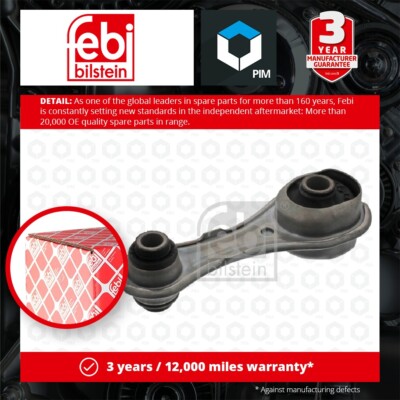 Engine / Gearbox Mount fits RENAULT CAPTUR Mk1 Rear 9 1.2 1.5D 2013 on Mounting