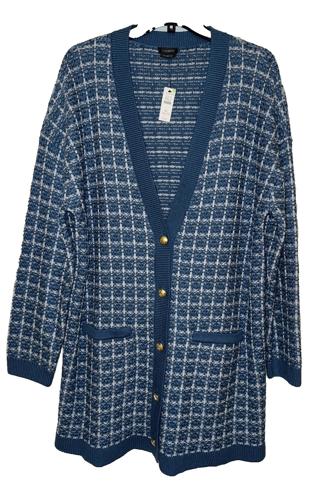 Suéteres Cárdigan geométrico Talbots MUJER