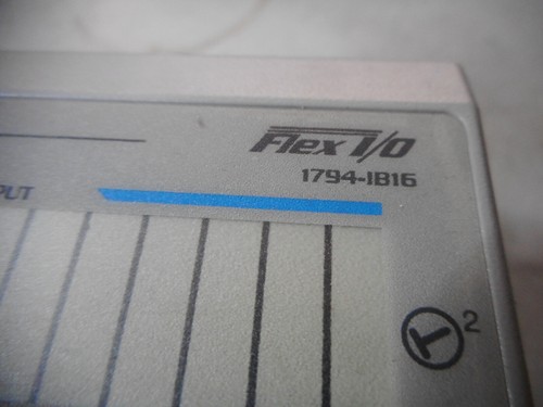 ALLEN BRADLEY - FLEX I/O 16 Channel Sink Input -- 1794-IB16 - Picture 4 of 5