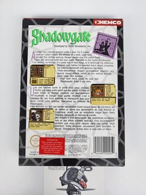 Shadowgate - Nintendo NES - CIB HOL - sehr guter Zustand