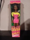 Vintage 1994 Mattel Black Barbie Doll Ruffle Fun #12434 New Sealed