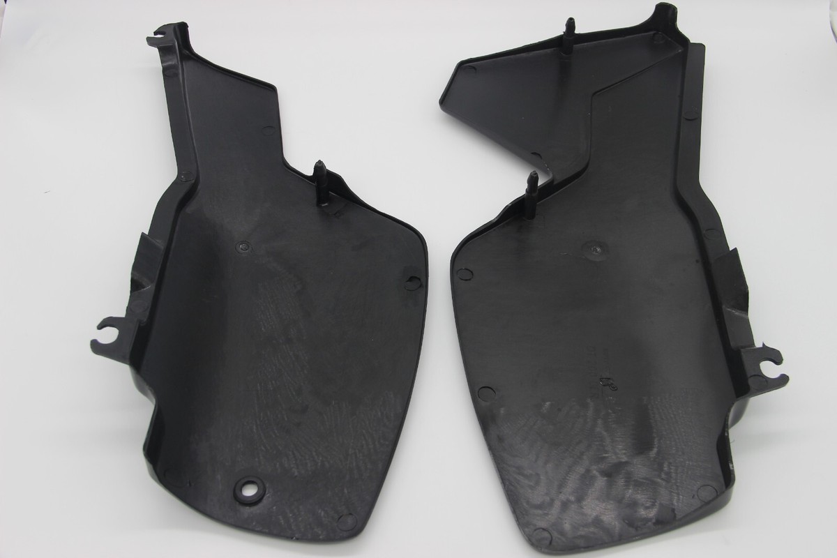 Fits Yamaha DT 200 Side Cover Panel Set Black LH RH | eBay