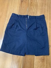 Mens 36 CINTAS 370-33 BlueComfort Flex Uniform Cargo Work Shorts