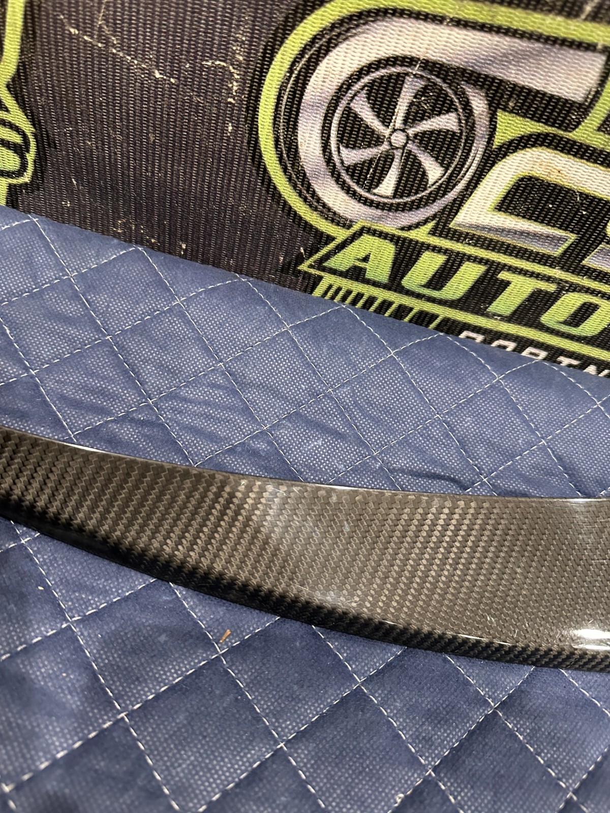 2017-2023 AUDI R8 SPYDER CONVERTIBLE CARBON FIBER SPOILER LEFT OEM 4S7 827 987 K