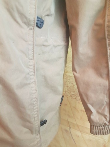 Chaqueta impermeable Trespass beige 100% poliéster recubierta de PVC. Reino Unido Hombre Talla Pequeña - Imagen 2 de 10