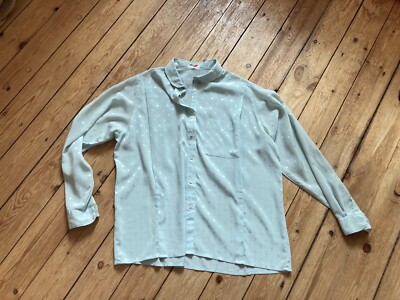 * Rodier Paris Bluse vintage mint Gr.  38 40 42 *
