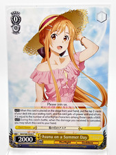 Weiss Schwartz Sword Art Online SAO/S80-E020 C Asuna on Summer Day
