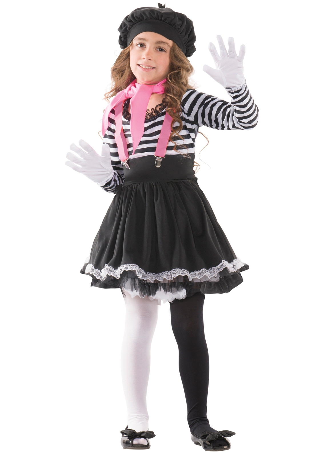 Disfraz de mimo hipnotizante infantil