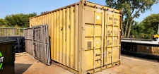 Used 20' Dry Van Steel Storage Container Shipping Cargo Conex Seabox Chicago 