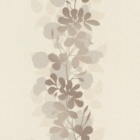 Rasch Vlies Tapete Seduction 796698 Blumenrispe Creme Beige Taupe Braun Struktur