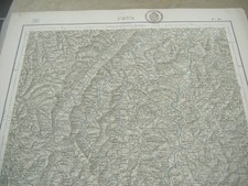 MAP 1907 OF CEVA-CUNEO, MARINE STAMP IMP. THE GERMAN, PRAYER, BUBBLE, BOX