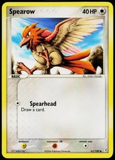 Spearow 61/100 Common Crystal Guardians Pokemon Lightly Played