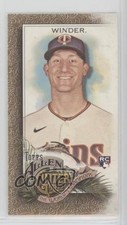2022 Topps Allen & Ginter Mini Gold Border Josh Winder #294 b2t
