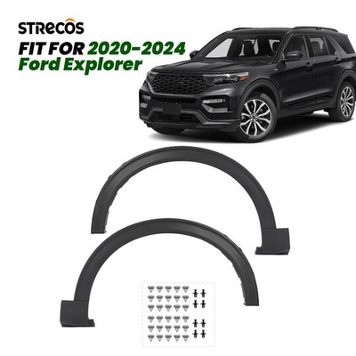 Front Fender Flare Wheel Molding For 2020-2024 Ford Explorer Left + Right Pair