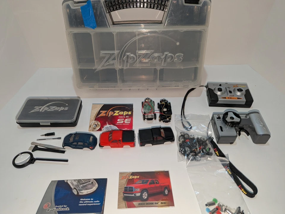 Zip Zaps Micro RC Lot Cars Bodies Remote Spare Parts, Read - Image 3 of 4