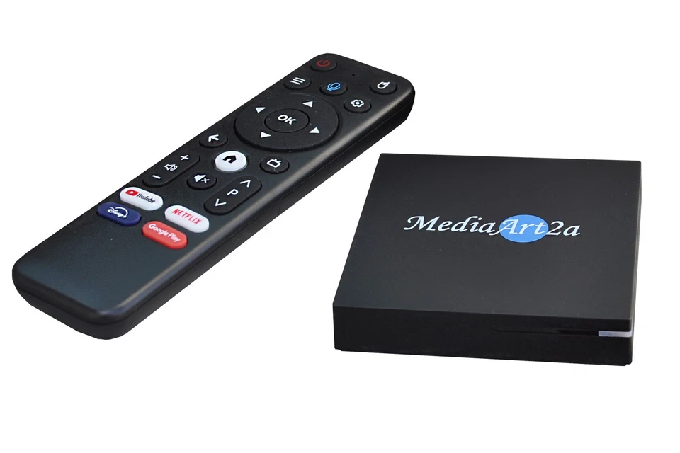 Mediaart-2a PRO 4GB 32GB Android Smart IP TV Box Media Player WLAN LAN M3U - Bild 2 von 4