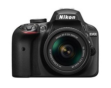 Nikon D3400 DSLR Camera with 18-55mm VR Lens NEW