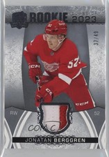 2022-23 Upper Deck The Cup Rookie Class of 2023 37/49 Jonatan Berggren Patch 2d8