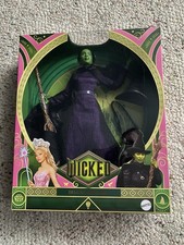 MISPRINT ERROR Mattel Wicked ELPHABA Doll with Hat and Broom Deluxe URL NIB❇️
