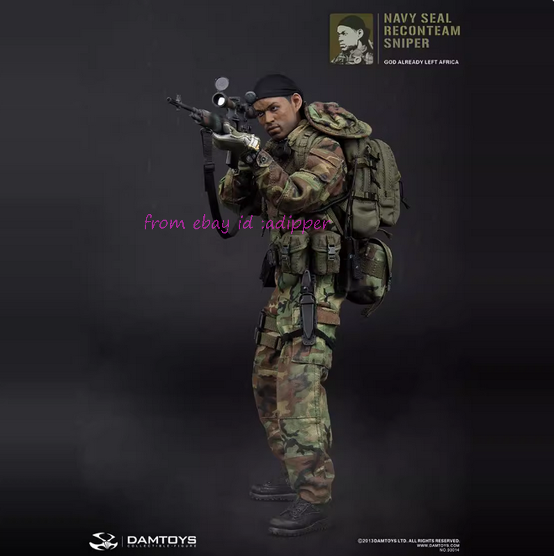 1/6 DAMTOYS Dam Toys 93014 Navy Seal RECONTEAM Sniper Tears of The