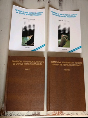 #ad Biomedical and Surgical Aspects of Captive Reptile Husbandry Volume I amp; II HC DJ $39.00