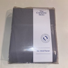 The Company Store Legends Hotel Velvet Flannel Flat Sheet 81x96