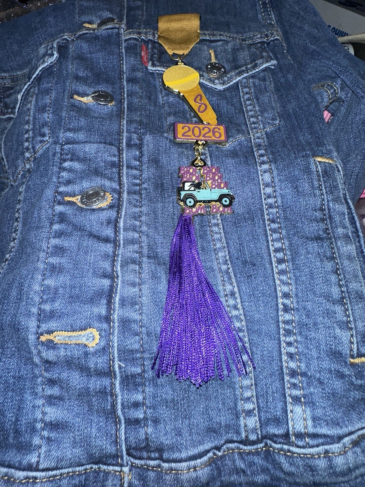 BIDI BIDI  10.5” Of LOVE- San Antonio FIESTA 2026 Medal-IMMEDIATE SHIPPING 💟