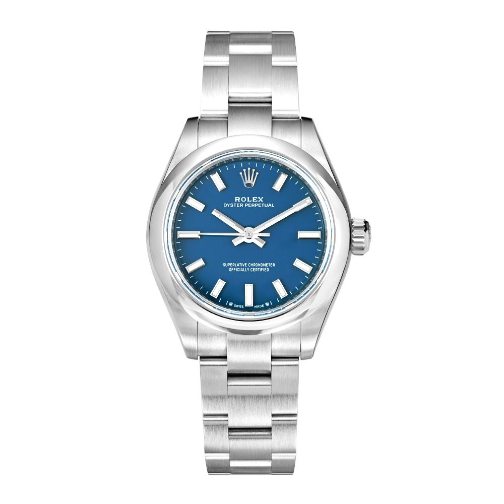 Rolex Oyster Perpetual 28 Blue Index