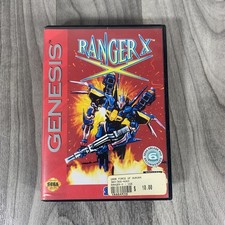 Ranger X (Sega Genesis 1993) CIB Complete In Box TESTED WORKING