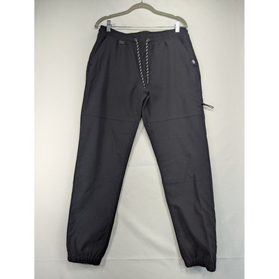 Ecko Unltd Black Jogger Pants Cargo Style Drawstring Waist Mens Size M