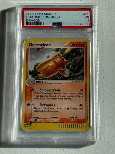 Charmeleon graded PSA 3 for sale on eBay