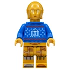 LEGO Star Wars C-3PO Minifigure sw1238 Holiday Sweater Christmas New