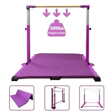 Gymnastics Kip Bar for Home Indoor Training,Horizontal Bar for Kids Girls Jun...