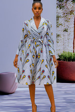Ankara Polyester Materials, Dress for women