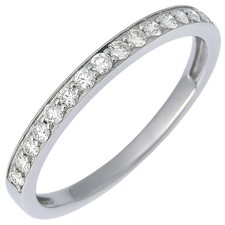Ring Pt950Platinum/diamond #8.8(US Size) 3.4g Women