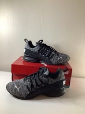 MENS Size 9PUMA Axelion Black/Gray Performance Shoes