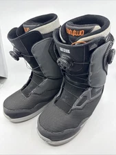 32 Scott Stevens Double Boa Mens Snowboard Boots-Black-Sz 11