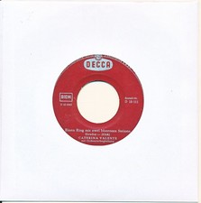 Einen Ring mit zwei blutroten... - Caterina Valente - LC Single 7" Vinyl 195/22