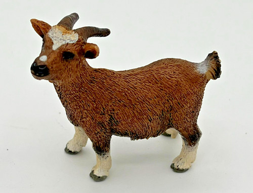 Schleich Germany Dwarf Pygmy Goat Retired 2011 D-73527 about 2.5" long