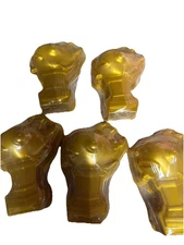 Lot of 5 Jazwares Fortnite Mythic Goldfish Trophy Skye's Grappler Ice Mantle New