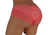 .VTG VICTORIA'S SECRET NO SHOW CHEEKSTER PANTY L