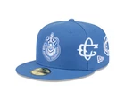 New Era® (SIZE 7 3/4) Chivas Guadalajara Liga MX Multi Logo 59Fifty Fitted Cap