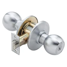 BEST 8K37AB4DS3626 Knob Lockset,Entrance/Office Function 481U86