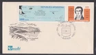 ARGENTINA 1982 FDC 153rd ANNIV OF MALVINAS POLITICAL & MILITARY DIST + CACHET