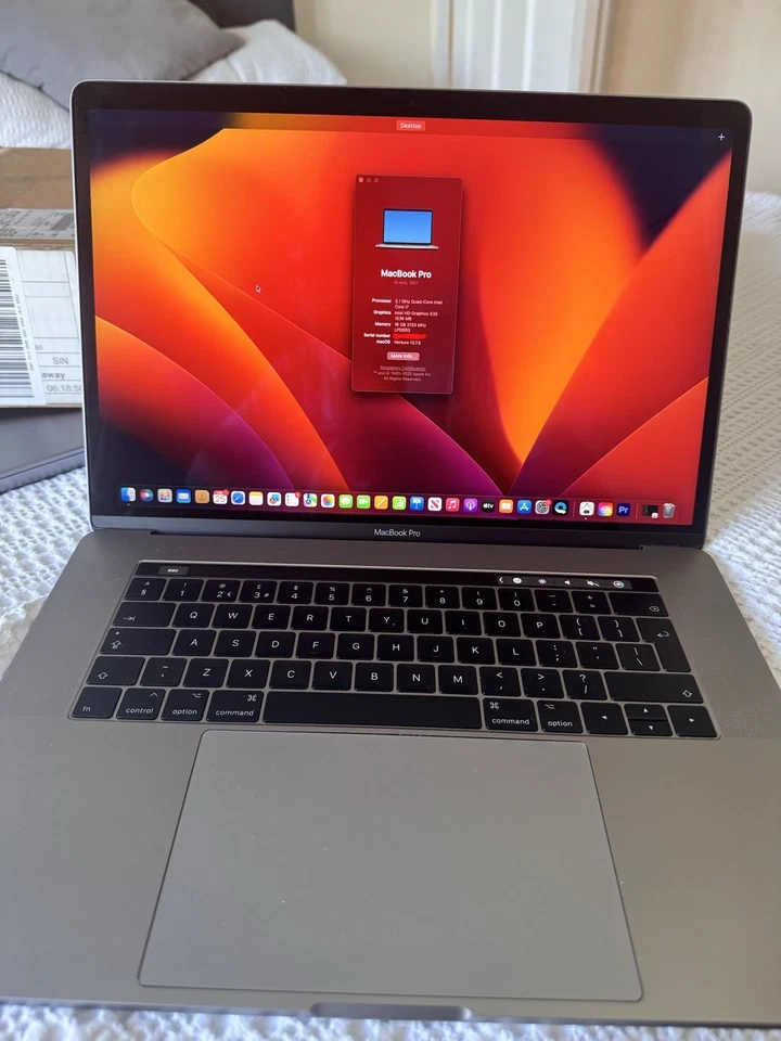 Apple MacBook Pro 15" 2017 · i7 · 16GB · 2TB, photo 2 of 5