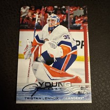 2025-26 Upper Deck Series 2 - Young Guns Tristan Lennox #471 New York Islanders