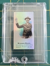 2009 TOPPS ALLEN & GINTER WOODROW WILSON ETopps PRESIDENTS #10 SERIAL 805/999