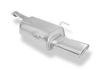 FOX Endschalldämpfer 1x135x80mm mit Absorber für Opel Astra G Caravan Bj 98-04