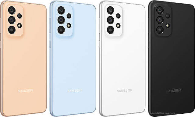 Samsung Galaxy A53 5G SM-A536E/DS 256GB 8GB Dual SIM Unlocked GSM Global Model Samsung Galaxy A53 5G SM-A536E/DS 256GB 8GB Dual SIM Unlocked GSM Global Model