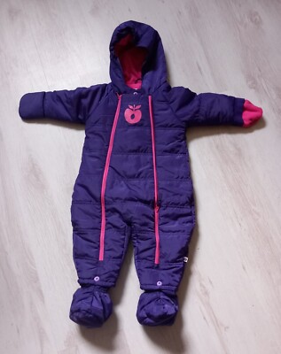 Smafolk Overall Thermolight Plus  lila-pink Gr. 0-6 Monate Neu